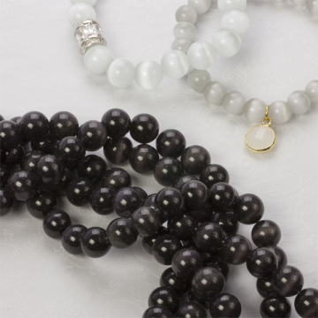 Uleksyt kulka gładka grafitowa 10mm