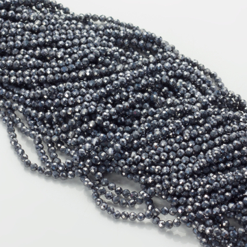Terahertz kulka fasetowana grafitowa 3mm - na sznury