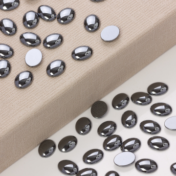 Hematyt platerowany kaboszon owal natural 16x12mm