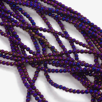 Hematyt platerowany kulka gładka volcano 2,5mm