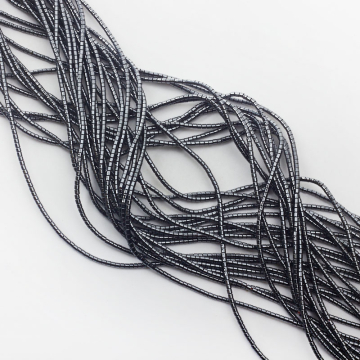 Hematyt walec natural 1,5x1,5mm