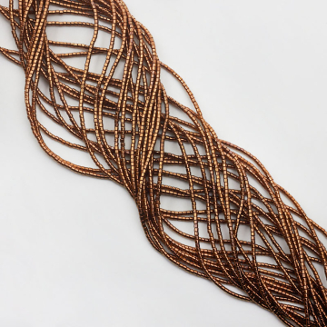 Hematyt walec bronze 1,5x1,5mm