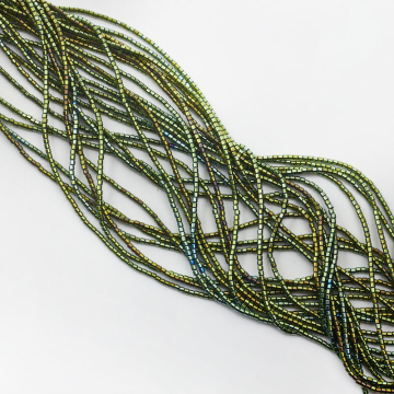 Hematyt walec emerald 1,5x1,5mm