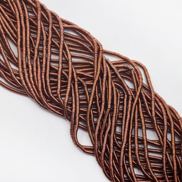 Hematyt krążek płaski bronze 3x1mm