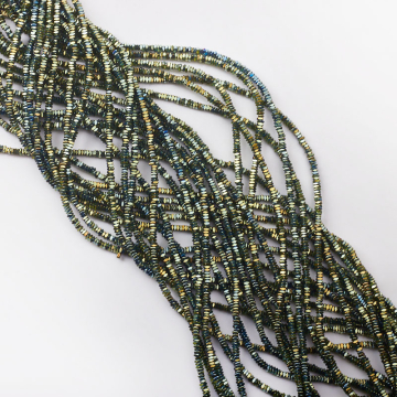 Hematyt przekładka poduszka emerald 2x1mm