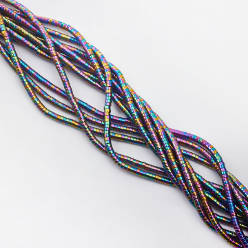 Hematyt krążek płaski multicolor 4x2mm