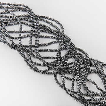 Hematyt przekładka kwiatek natural 4,5x3mm