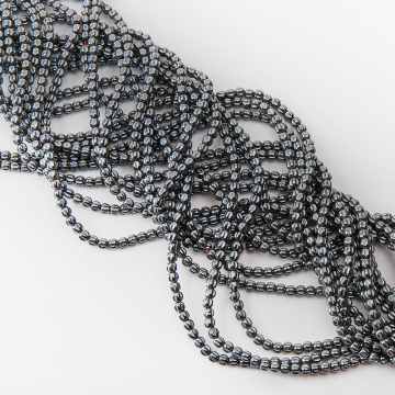 Hematyt przekładka kwiatek natural 4x3,8mm