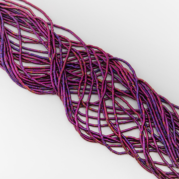 Hematyt krążek volcano 3x1mm