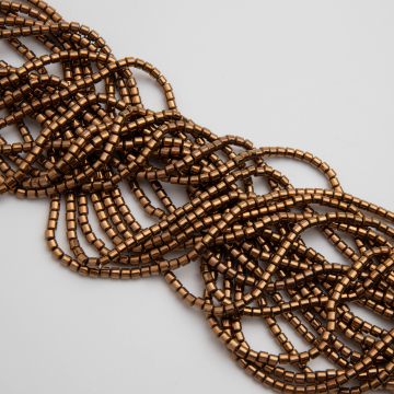 Hematyt walec bronze 3x3mm