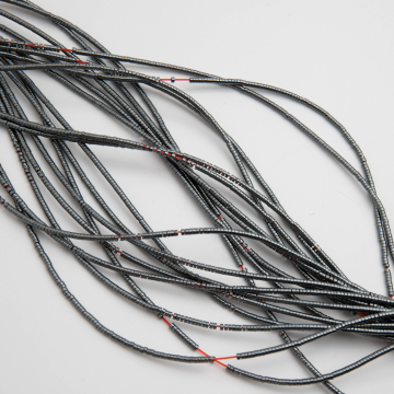 Hematyt krążek natural 2x1mm