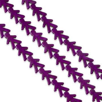 Howlit chłopiec fioletowy 15x22mm