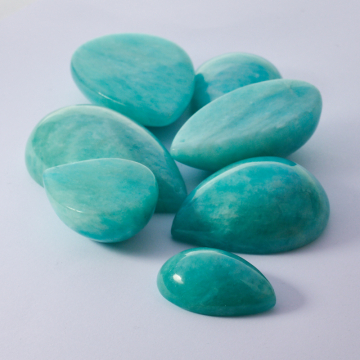 Amazonit zawieszka łezka klasa AAA 25-50 mm