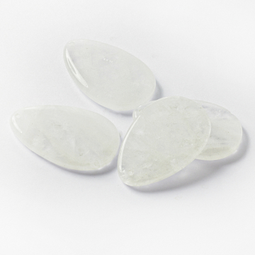 Kryształ górski zawieszka łezka 55x36mm