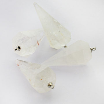 Kryształ górski wahadełko zawieszka 36mm