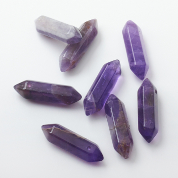 Ametyst zawieszka grot  30-31mm
