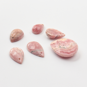 Rodochrozyt łezka zawieszka 17-31mm