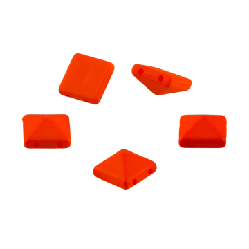 Ćwieki piramidki neon orange 10mm