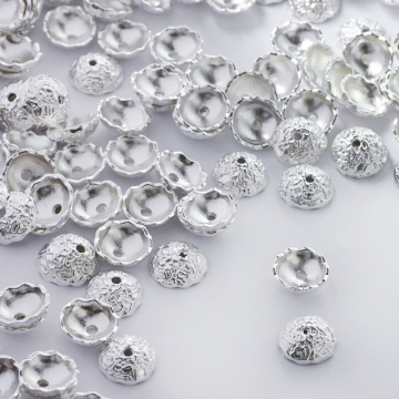 Metalowa czapeczka ozdobna 10mm