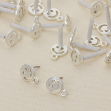 Kolczyki pełne uśmiechu 12 mm