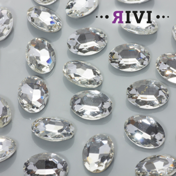 Kaboszon kryształowy crystal 13x18mm