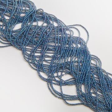 Kryształki kulki gładkie blue ocean AB 2,5mm