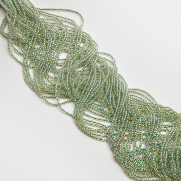 Kryształki kulki gładkie peridot AB 2,5mm