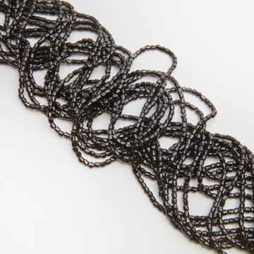 Kryształki walce fasetowane jet 3,5x4mm