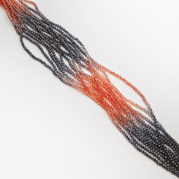 Kryształki oponki fasetowane multicolor 3,5x4mm