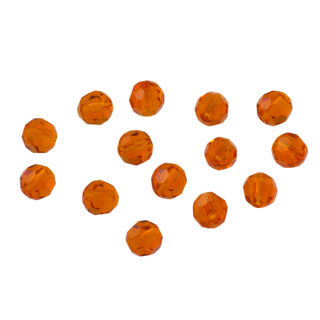 Kryształki kulka fasetowana hiacynth 6mm