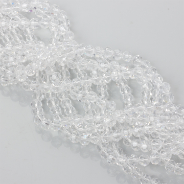 Kryształki kulki fasetowane 32 cuts crystal 6mm