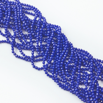 Kryształki kulki fasetowane 32 cuts full navy  4mm