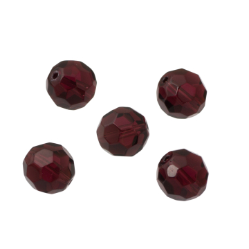 Kulka fasetowana 14mm ametyst