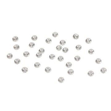 Kryształki oponki fasetowane crystal 3,5x4mm