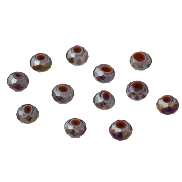 Oponki zmiksowany fiolet AB 8mm