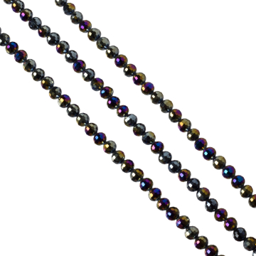 Kulka fasetowana metalic helio 8mm