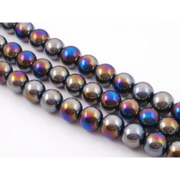 Szklana kulka metalic helio 16mm