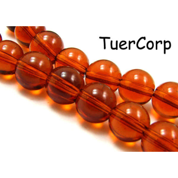 Szklane kulki 10mm koniak