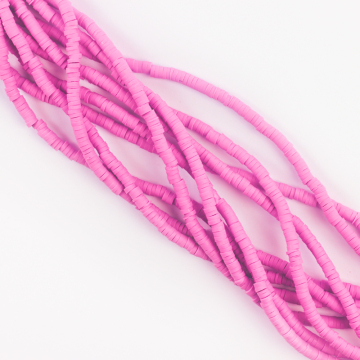 Koraliki Katsuki z modeliny fioletowe 4mm