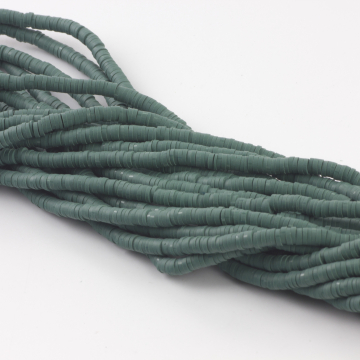 Koraliki Katsuki z modeliny ciemny turkus 4mm