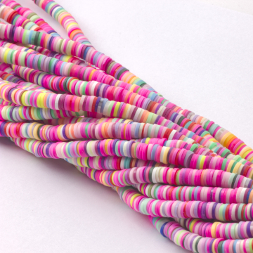 Koraliki Katsuki z modeliny multikolor  6mm