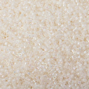 Koraliki Miyuki Delica Off White AB 11/0