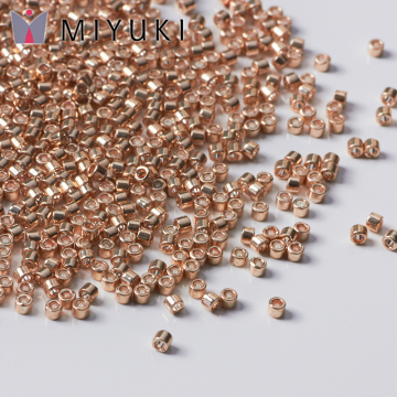 Koraliki Miyuki Delica 11/0 Galvanized Champagne