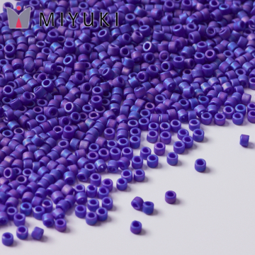 Koraliki Miyuki Delica 11/0 Matte Opaque Dark Blue AB