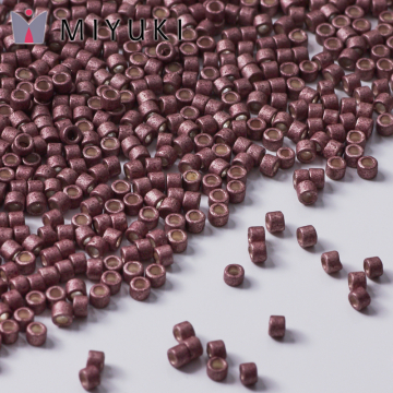 Koraliki Miyuki Delica 11/0 Galvanized Matte Berry