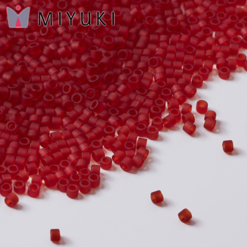 Koraliki Miyuki Delica 11/0 Matte Transparent Dark Cranberry