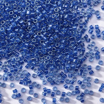 Koraliki Miyuki Delica 11/0 Lined Aqua/Sapphire