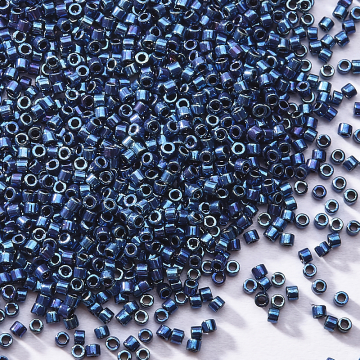 Koraliki Miyuki Delica 11/0 Metallic Purple/Gold Iris