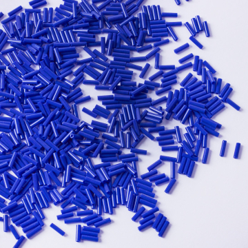 Koraliki Miyuki Bugles #2 6 mm Opaque Cobalt