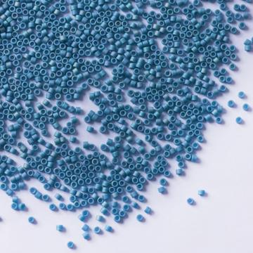 Koraliki Miyuki Delica 11/0 Frosted Opaque Galvanized Rainbow Peacock